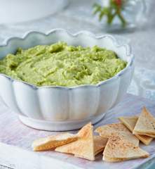 Humus de edamame