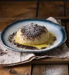 Germknödel mit Mohn (vegan)