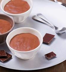 Bitter Çikolatalı Puding