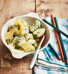 Gnocchi aux épinards et au gouda