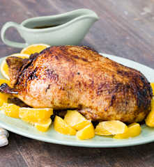 Pato a la naranja