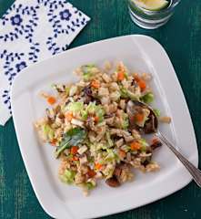 素高麗菜飯