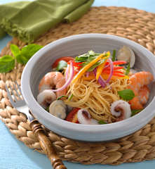 海鮮涼拌天使麵