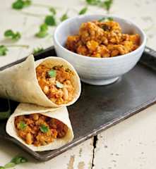 Tortilhas vegetarianas