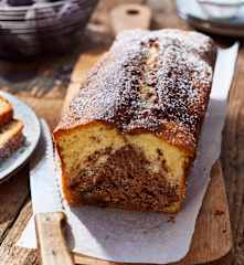 Zwetschgen-Swirl-Kuchen