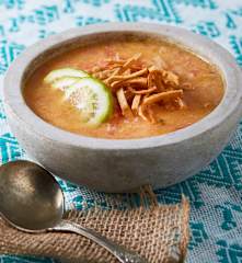 Soupe au citron vert