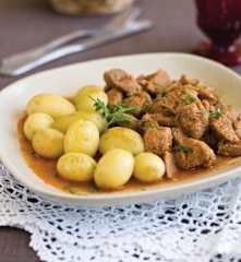 Carne de porco em vinha d’alhos