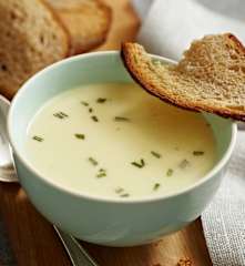 Parmesan-Kartoffel-Suppe