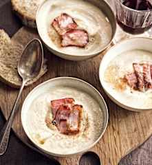 Soupe de panais à la cannelle