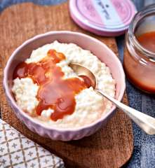 Riz au lait caramel