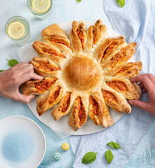 Pizza „słońce”