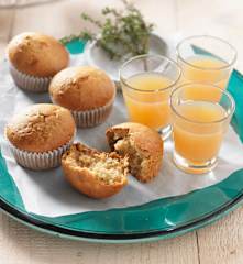 Vegane Birnen-Thymian-Muffins