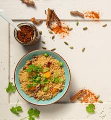 Currypaste mit frischem Kurkuma