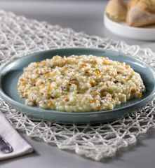 Risotto rosmarino e speck