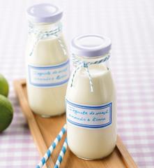 Yaourt à boire pomme, ananas et citron