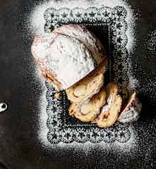 Ciasto Stollen o smaku grzanego wina