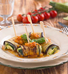 Fagottini di melanzane