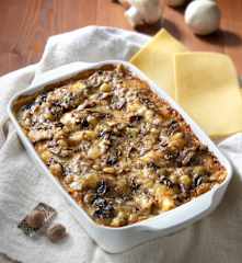 Lasagne ai funghi (senza glutine)