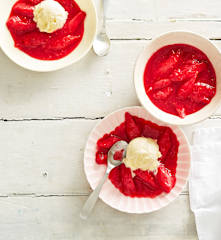 Rhabarber-Ingwer-Kompott