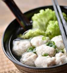 Homemade Fish Ball Soup