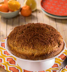 Torta integrale al profumo di agrumi