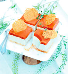 Cheesecake tomate-chèvre