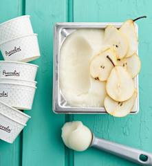 Sorvete de pera rocha