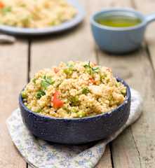 Marokański kuskus z warzywami