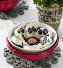 Brombeer-Quark-Terrine