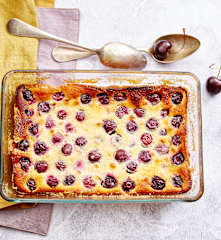 Clafoutis moelleux aux cerises
