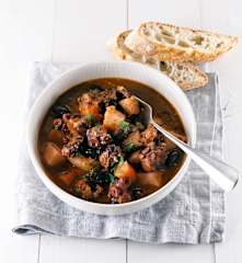 Ragoût de poulpe méditerranéen