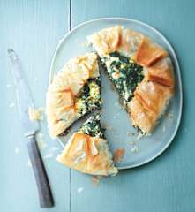 Tourte à la grecque aux épinards et à la feta