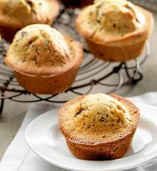Muffins con gocce di cioccolato