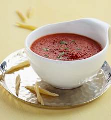 Sauce au poivron et piment d'Espelette