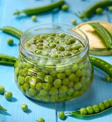 Guisantes al natural