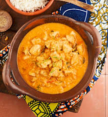 Poulet au beurre de cacahuète