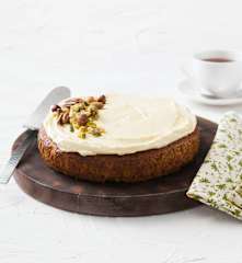 Gluten free carrot and almond cake