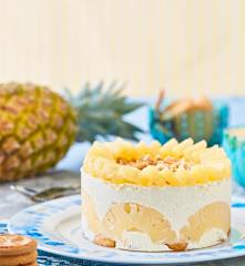 Torta semifreddo all’ananas (senza lattosio)