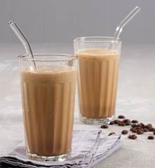 Café latte glacé zéro sucre