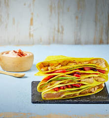 Tortilla hack alla curcuma