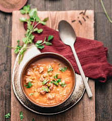 Bouillon indien à la pâte tandoori