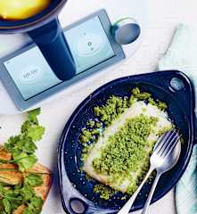 Filet de colin en croûte d’herbes