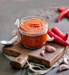 Salsa de pimiento rojo