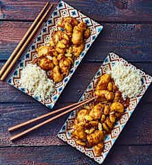 Pollo con le mandorle (per 2 persone)