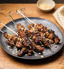 Suya Beef Skewers