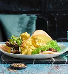 Poulet-Curry-Salat