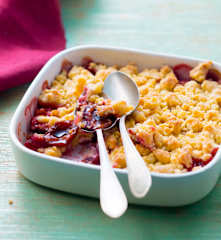 Crumble aux prunes