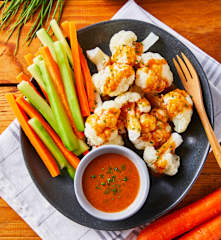 Búfalo wings de coliflor