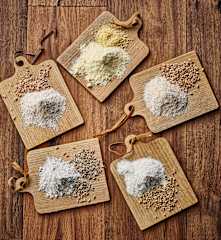 Granos de cereal molidos (100 g)