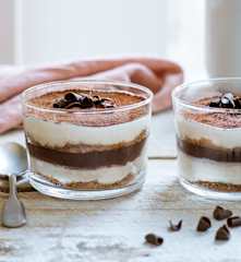 Tiramisu à la pâte à tartiner et aux speculoos